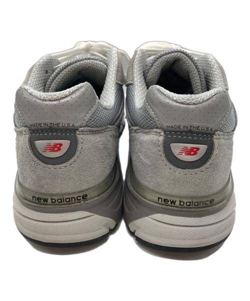 NEW BALANCE（ニューバランス）NEW BALANCE (ニューバランス) 990V4 ローカットスニーカー グレー サイズ:28ｃｍの古着・服飾アイテム