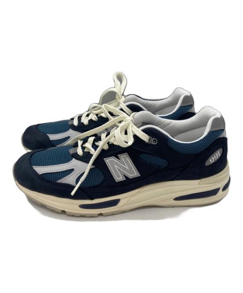 NEW BALANCE（ニューバランス）NEW BALANCE (ニューバランス) ローカットスニーカー ネイビー サイズ:28ｃｍの古着・服飾アイテム