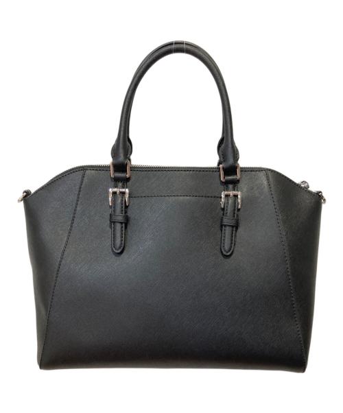 MICHAEL KORS（マイケル・コース）MICHAEL KORS (マイケルコース) 2WAYショルダーバッグ ブラックの古着・服飾アイテム