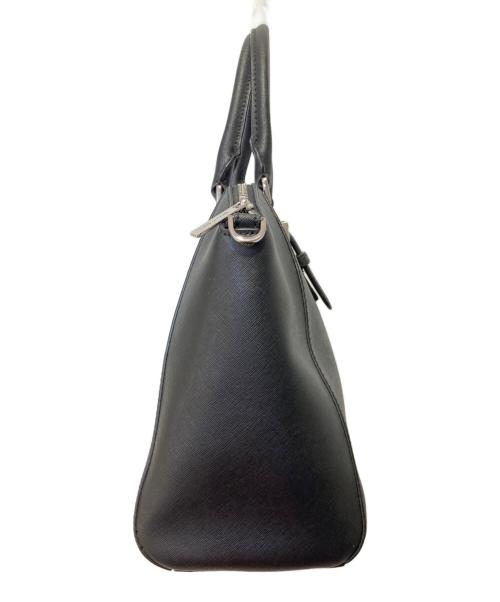 MICHAEL KORS（マイケル・コース）MICHAEL KORS (マイケルコース) 2WAYショルダーバッグ ブラックの古着・服飾アイテム