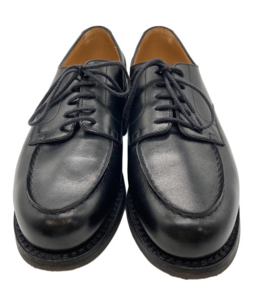 J.M.WESTON（ジェイエムウエストン）J.M.WESTON (ジェイエムウエストン) ゴルフ Uチップレザーシューズ ブラック サイズ:6Dの古着・服飾アイテム