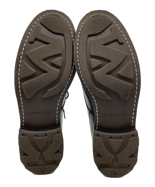 J.M.WESTON（ジェイエムウエストン）J.M.WESTON (ジェイエムウエストン) ゴルフ Uチップレザーシューズ ブラック サイズ:6Dの古着・服飾アイテム