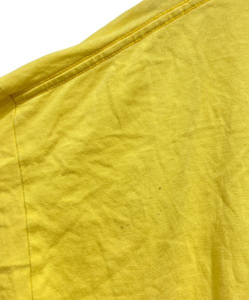 stussy（ステューシー）stussy (ステューシー) プリントTシャツ イエロー サイズ:XLの古着・服飾アイテム