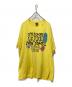 stussy（ステューシー）の古着「プリントTシャツ」｜イエロー