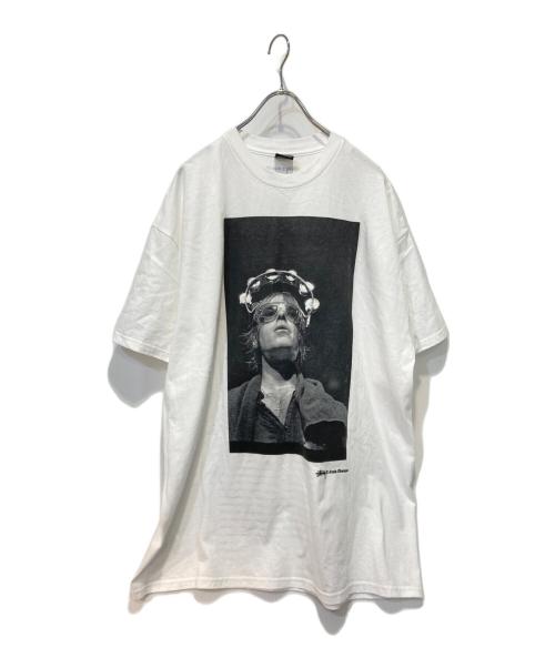 stussy（ステューシー）stussy (ステューシー) プリントTシャツ ホワイト サイズ:XLの古着・服飾アイテム