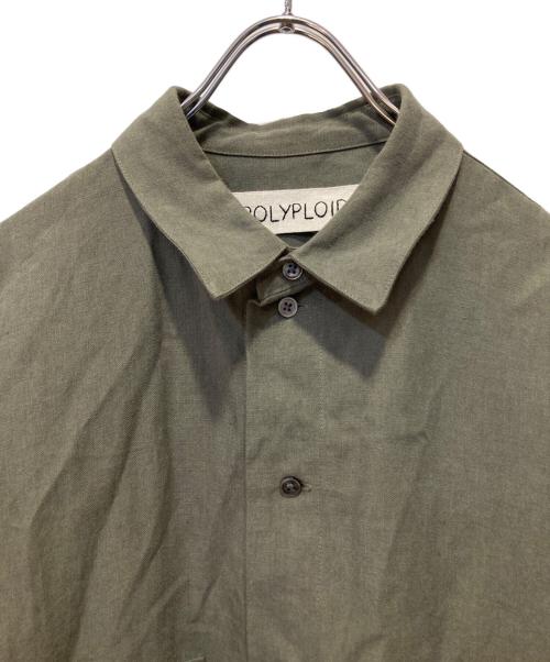 POLYPLOID（ポリプロイド）POLYPLOID (ポリプロイド) 長袖シャツ オリーブ サイズ:2の古着・服飾アイテム