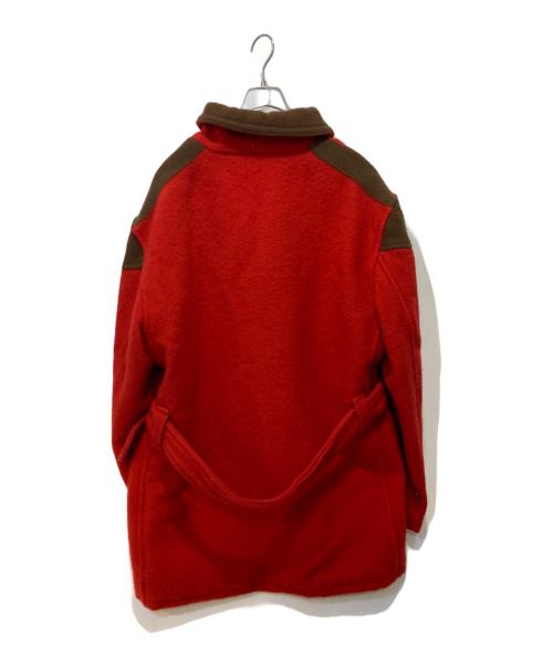RRL（ダブルアールエル）RRL (ダブルアールエル) ウールPコート レッド サイズ:Ｌの古着・服飾アイテム