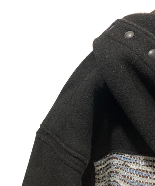 MARKAWARE（マーカウェア）MARKAWARE (マーカウェア) RECYCLE DENIM TWEED MONTY COAT ブラック サイズ:3の古着・服飾アイテム