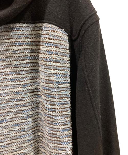 MARKAWARE（マーカウェア）MARKAWARE (マーカウェア) RECYCLE DENIM TWEED MONTY COAT ブラック サイズ:3の古着・服飾アイテム