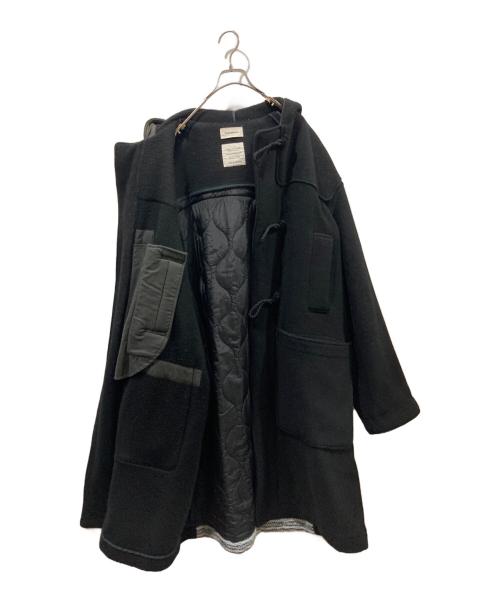 MARKAWARE（マーカウェア）MARKAWARE (マーカウェア) RECYCLE DENIM TWEED MONTY COAT ブラック サイズ:3の古着・服飾アイテム