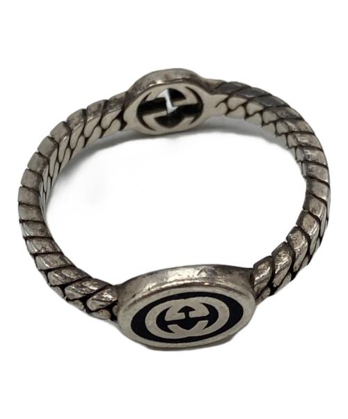 GUCCI（グッチ）GUCCI (グッチ) インターロッキングG スリムリング シルバー サイズ:26の古着・服飾アイテム