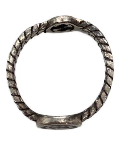 GUCCI（グッチ）GUCCI (グッチ) インターロッキングG スリムリング シルバー サイズ:26の古着・服飾アイテム