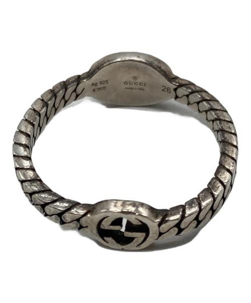 GUCCI（グッチ）GUCCI (グッチ) インターロッキングG スリムリング シルバー サイズ:26の古着・服飾アイテム