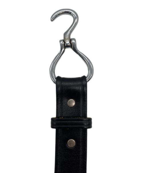 TORY LEATHER（トリーレザー）TORY LEATHER (トリーレザー) 4inch Hoof Pick Belt ブラックの古着・服飾アイテム