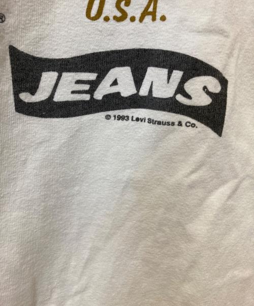 LEVI'S（リーバイス）LEVI'S (リーバイス) プリントTシャツ ホワイト サイズ:Ｌの古着・服飾アイテム