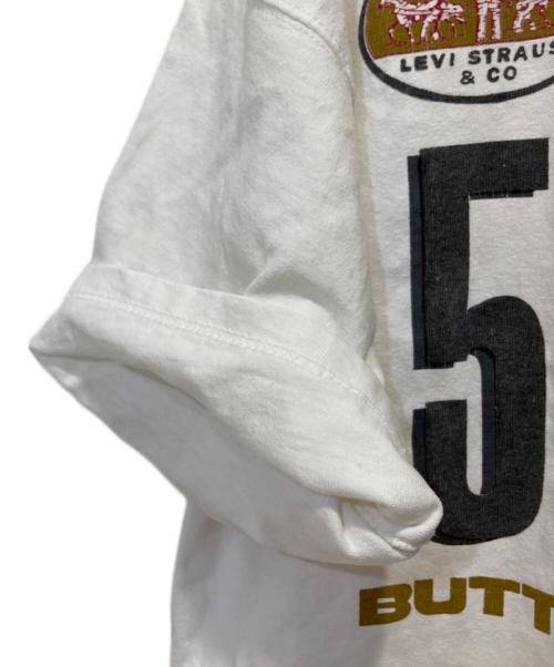 LEVI'S（リーバイス）LEVI'S (リーバイス) プリントTシャツ ホワイト サイズ:Ｌの古着・服飾アイテム