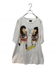 SAINT MICHAEL×A BATHING APE（セントマイケル×アベイシングエイプ）の古着「AP SS TEE/HVN&HELL」｜ホワイト