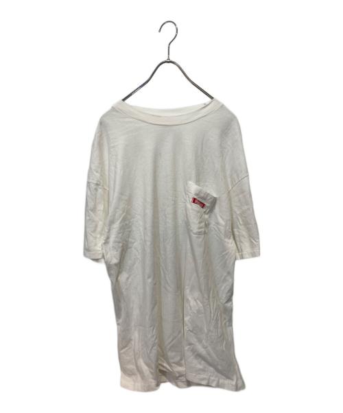 Hanes（ヘインズ）Hanes (ヘインズ) バックプリントTシャツ ホワイト サイズ:XLの古着・服飾アイテム