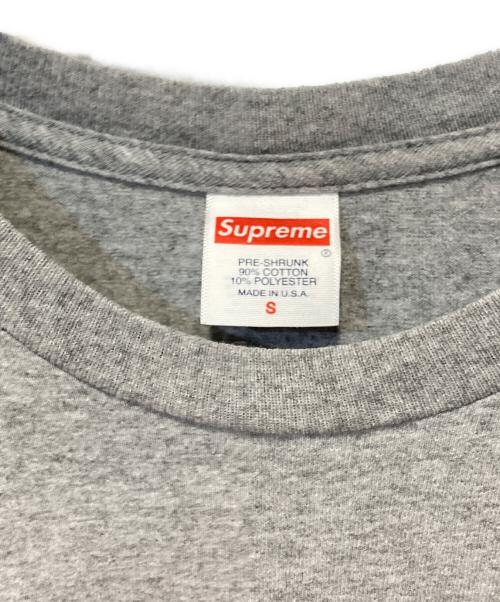 SUPREME（シュプリーム）Supreme (シュプリーム) CROWN TEE グレー サイズ:Sの古着・服飾アイテム