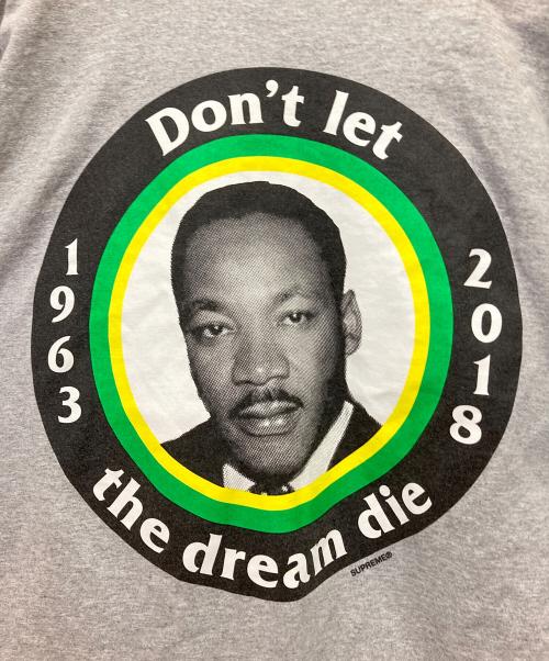 SUPREME（シュプリーム）Supreme (シュプリーム) プリントTシャツ グレー サイズ:Ｌの古着・服飾アイテム