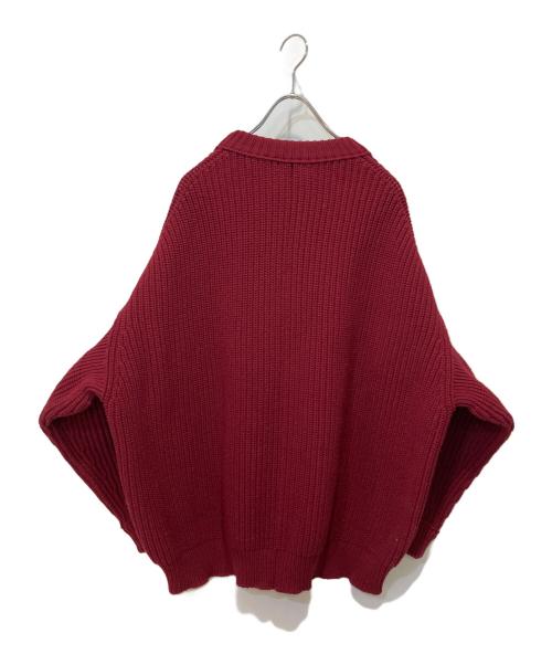 Y's（ワイズ）Y's (ワイズ) リブニット レッド サイズ:2の古着・服飾アイテム