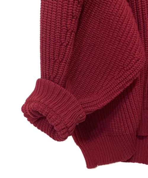 Y's（ワイズ）Y's (ワイズ) リブニット レッド サイズ:2の古着・服飾アイテム