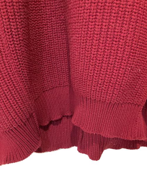 Y's（ワイズ）Y's (ワイズ) リブニット レッド サイズ:2の古着・服飾アイテム