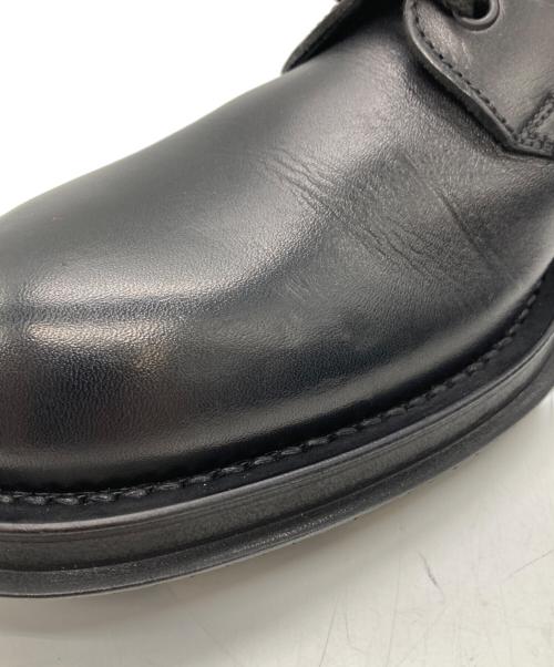 PRADA（プラダ）PRADA (プラダ) プレーントゥダービーシューズ ブラック サイズ:81/2の古着・服飾アイテム