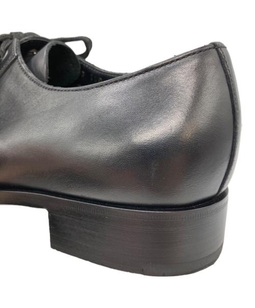 PRADA（プラダ）PRADA (プラダ) プレーントゥダービーシューズ ブラック サイズ:81/2の古着・服飾アイテム