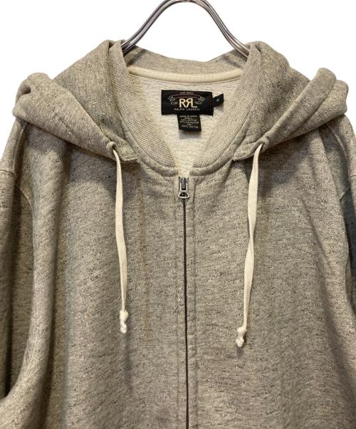 RRL（ダブルアールエル）RRL (ダブルアールエル) ジップパーカー グレー サイズ:XLの古着・服飾アイテム