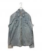 LEVI'Sリーバイス）の古着「ウエスタンデニムシャツ」｜ブルー