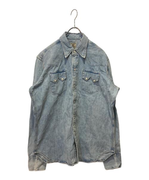 LEVI'S（リーバイス）LEVI'S (リーバイス) ウエスタンデニムシャツ ブルー サイズ:Ｌの古着・服飾アイテム