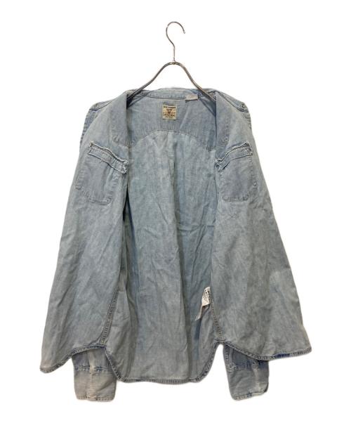 LEVI'S（リーバイス）LEVI'S (リーバイス) ウエスタンデニムシャツ ブルー サイズ:Ｌの古着・服飾アイテム