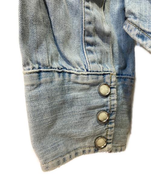 LEVI'S（リーバイス）LEVI'S (リーバイス) ウエスタンデニムシャツ ブルー サイズ:Ｌの古着・服飾アイテム
