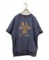 DENIM & SUPPLY RALPH LAUREN（デニム＆サプライ ラルフローレン）の古着「プリントスウェット」｜ネイビー