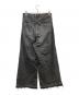 juha (ユハ) DAMAGE BAGGY DENIM PANTS ブラック サイズ:不明：15000円