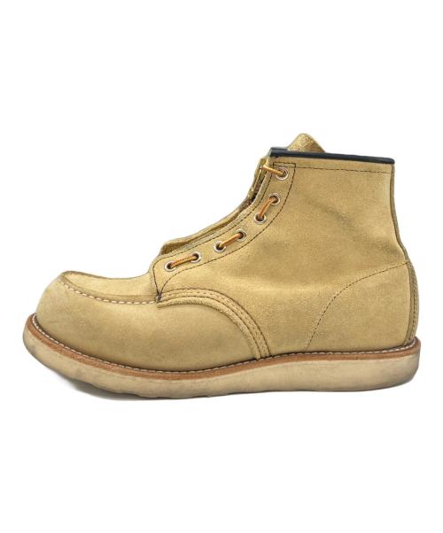 RED WING（レッドウィング）RED WING (レッドウィング) 8173 スウェードブーツ ジッパーユニット付 ベージュ サイズ:10Eの古着・服飾アイテム