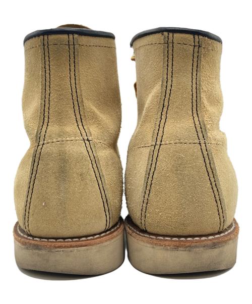 RED WING（レッドウィング）RED WING (レッドウィング) 8173 スウェードブーツ ジッパーユニット付 ベージュ サイズ:10Eの古着・服飾アイテム