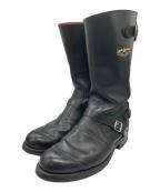 Lewis Leatherルイスレザー）の古着「エンジニアブーツ」｜ブラック