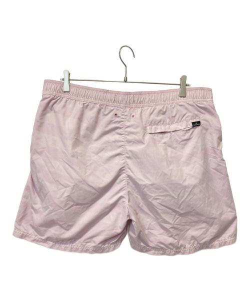 STONE ISLAND（ストーンアイランド）STONE ISLAND (ストーンアイランド) ボーダースイムショーツ ピンク サイズ:XLの古着・服飾アイテム