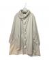 WIND COAT（ウィンドコート）の古着「フーデッドコート」｜ベージュ