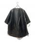 FUBU (フブ) LEATHER BASEBALL SHIRT ブラック サイズ:Ｌ：10000円