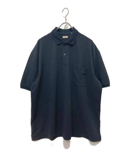 nanamica（ナナミカ）nanamica (ナナミカ) S/S Polo Shirt ネイビー サイズ:Ｍの古着・服飾アイテム