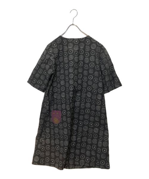 marimekko（マリメッコ）marimekko (マリメッコ) 総柄ワンピース ブラック サイズ:36の古着・服飾アイテム