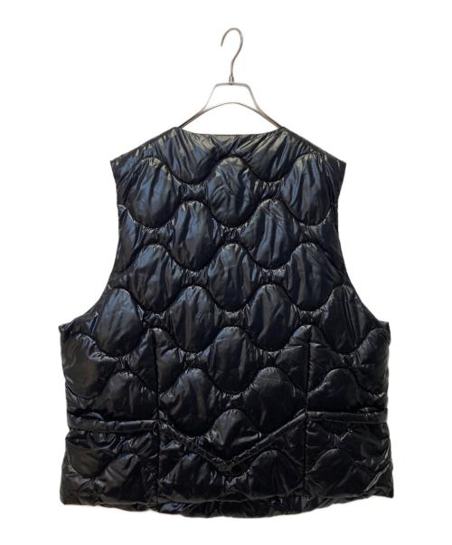 BURBERRY（バーバリー）BURBERRY (バーバリー) Nylon Puffer Cropped Waistcoat ブラック サイズ:XXLの古着・服飾アイテム