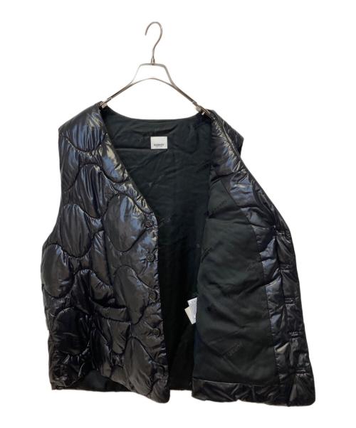 BURBERRY（バーバリー）BURBERRY (バーバリー) Nylon Puffer Cropped Waistcoat ブラック サイズ:XXLの古着・服飾アイテム