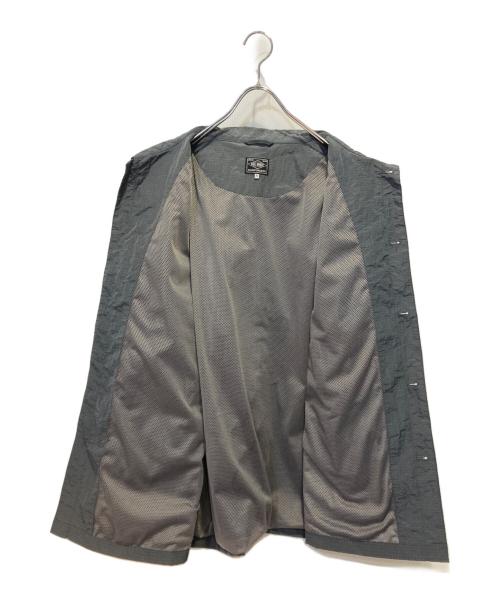 BIG MIKE（ビックマイク）BIG MIKE (ビックマイク) Nylon Rip Fatigue Jacket グレー サイズ:XLの古着・服飾アイテム