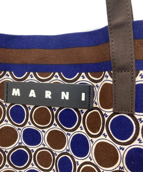 MARNI（マルニ）MARNI (マルニ) バンダナトートバッグ ブルーの古着・服飾アイテム
