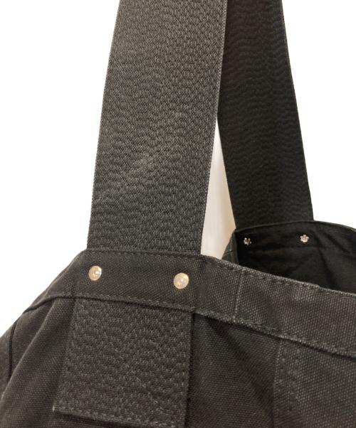 T.T（タイガ タカハシ）T.T (タイガ タカハシ) ニュースボーイバッグ ブラックの古着・服飾アイテム