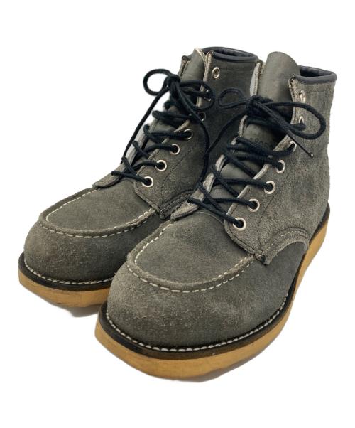 RED WING（レッドウィング）RED WING (レッドウィング) SUEDE IRISH SETTER BOOT グレー サイズ:6Eの古着・服飾アイテム